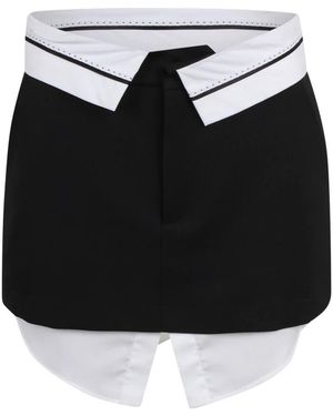 Ssheena Short Skirts - Negro