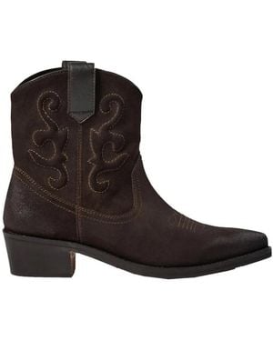 Sofie Schnoor Cowboy & Biker Boots - Black