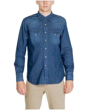 Replay Denim Shirts - Blue