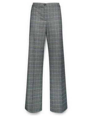 Elena Miro Wide Trousers - Gris
