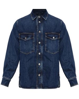 AllSaints Albin Denim Shirt - Blauw