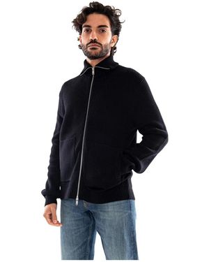 Only & Sons Truien & Vesten ,Zwart ,Katoen Onsstay Reg Zip Cardigan Knit Frml