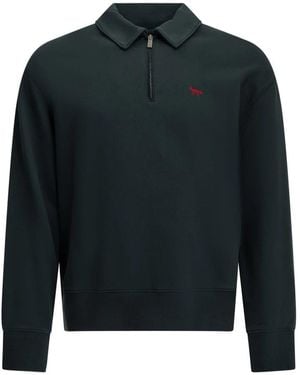 Maison Kitsuné Zip-Throughs - Vert