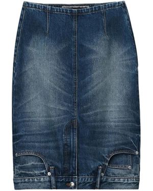 Alexander Wang Denim Skirts - Bleu