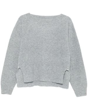 Liu Jo Round-Neck Knitwear - Gris