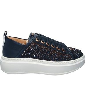 Alexander Smith Sneaker Pelle - Blau