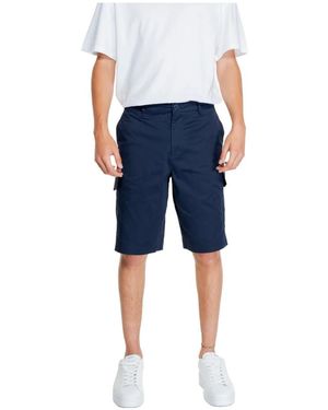 ARMANI EXCHANGE Casual Shorts - Blue