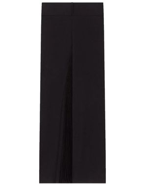 Courreges Wide Trousers - Black