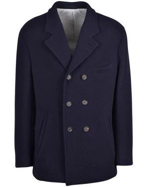 Eleventy Peacoat - Blau