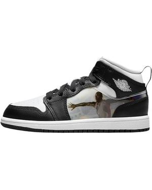 Nike Jordan 1 Mid Hologram - Schwarz