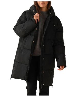 Nukus Eleganter Tessie Mantel Für Frauen - Schwarz