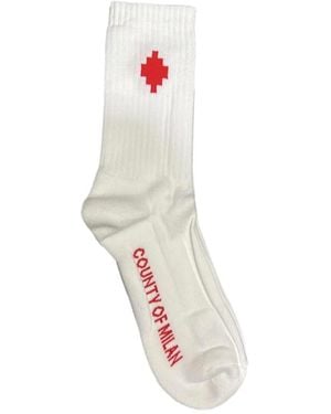 Marcelo Burlon Socks - Blanco