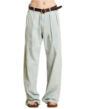 Denimist Wide Pants - Gray