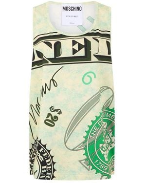 Moschino Sleeveless Tops - Green
