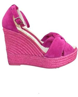 Espadrilles Wedges - Roze
