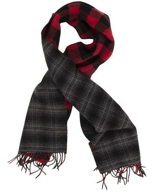 Woolrich Gray Scarf - Schwarz
