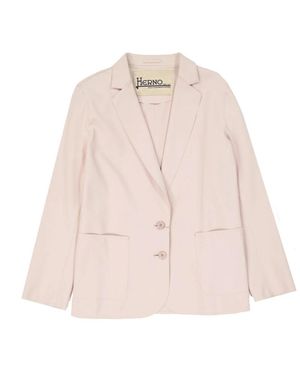 Herno Casual Blazer Jacke Langarm Damen - Pink