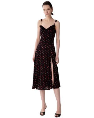 Mar De Margaritas Midi Dresses - Black