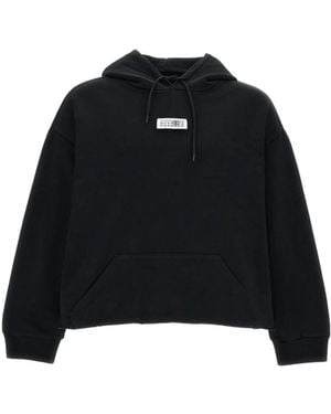 MM6 by Maison Margiela Hoodies - Black