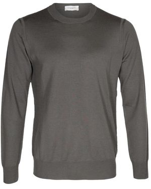 Paolo Pecora Round-Neck Knitwear - Grey
