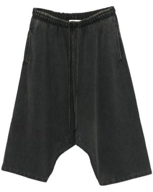 Entire studios Drop Crotch Shorts - Zwart