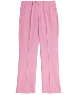Sand Wide Trousers - Rose