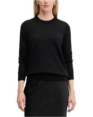 Michael Kors Ronde Hals Gebreide Kleding - Zwart