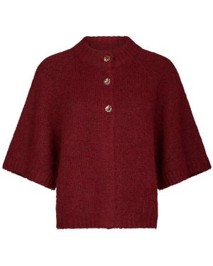 Neo Noir Truien & Vesten ,Rood ,Cardigans