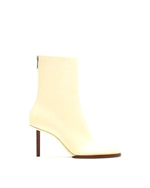 Jacquemus Heeled Boots - Natural