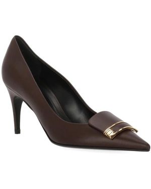 Sergio Rossi Arrowhead Pump - Braun