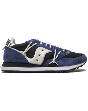 Saucony Und weiße jazz -dst -turnschuhe - Blau
