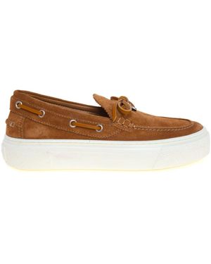 Hogan Boat Shoes - Brown