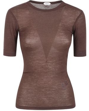 Versace T-Shirts - Brown