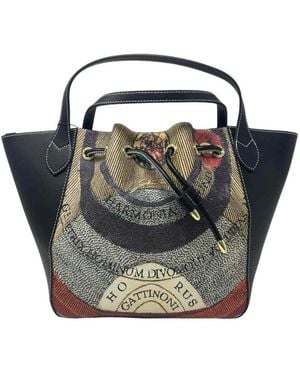 Gattinoni Shopping Bags - Black