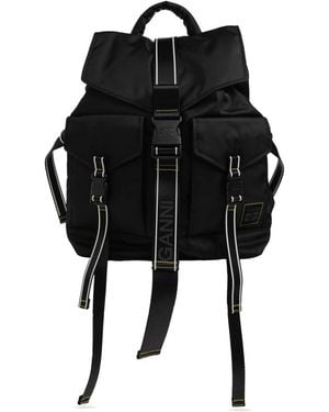 Ganni Backpacks - Black