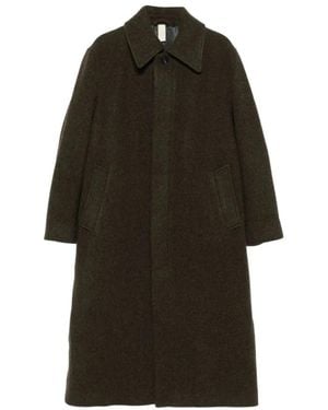 sunflower Single-Breasted Coats - Nero