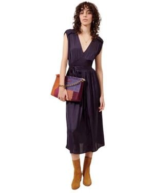 Sessun Midi Dresses - Morado
