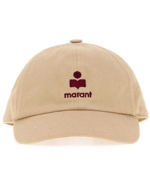 Isabel Marant Tomas Baseball Cap - Naturel