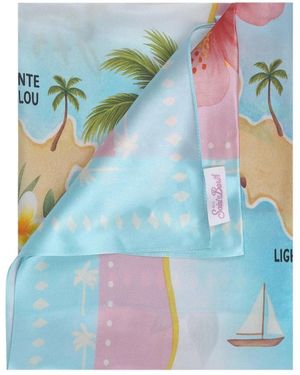 MC2 Saint Barth Silky Scarves - Azul