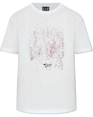 EA7 T-Shirts - Bianco