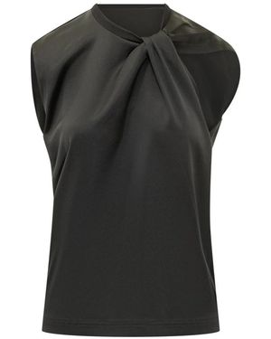 Pinko Overhemden ,Zwart ,Satijn Smart Blusa Satin