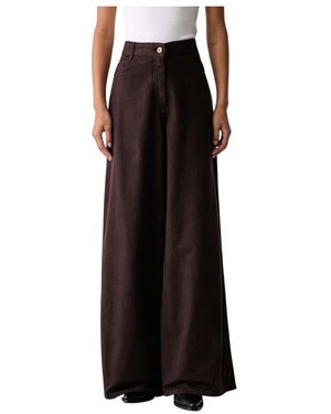 Sessun Wide Jeans - Negro