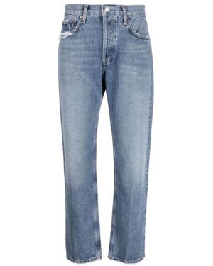 Agolde Parker Long - Blauw