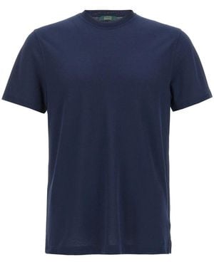 Zanone T-Shirts - Blue
