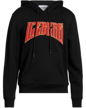 Iceberg Herren Hoodies Stilvolle Kollektion - Schwarz
