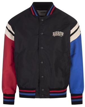 Barrow Schwarze Outdoor-Jacke Polyester Polyamid - Blau