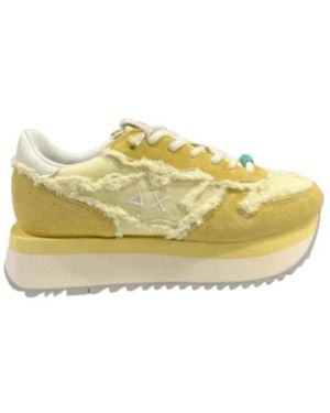 Sun 68 Sneakers - Yellow
