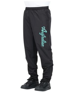 Australian Sportliche schwarze bestickte hose