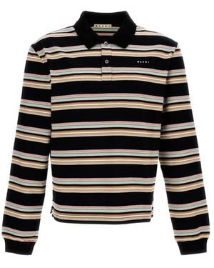 Marni Tops ,Veelkleurig ,Polo - Zwart