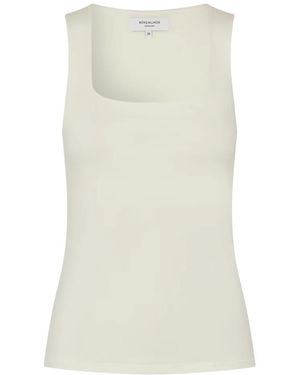 Rosemunde Sleeveless Tops - Bianco